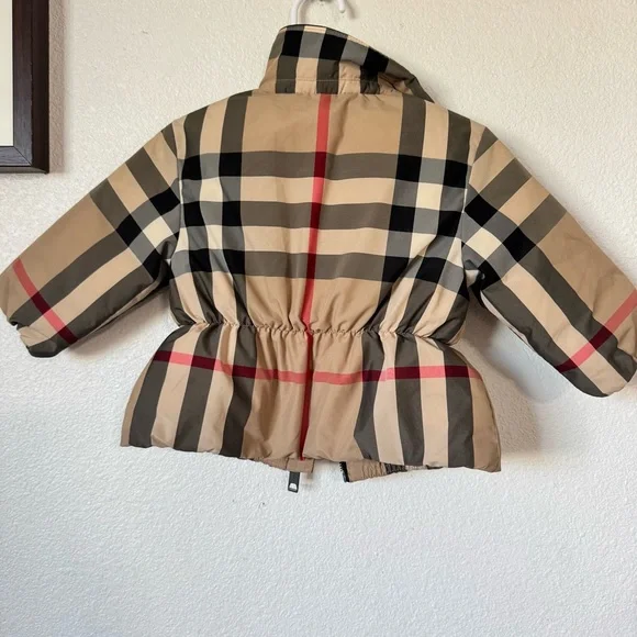Burberry Kids' Check Puffer Jacket - Picture 13 of 13
